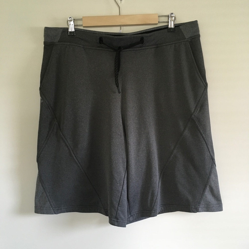 Hylete Flexion Athletic Shorts Mens Sz XXL Gray Hiking Gym CrossFit Running